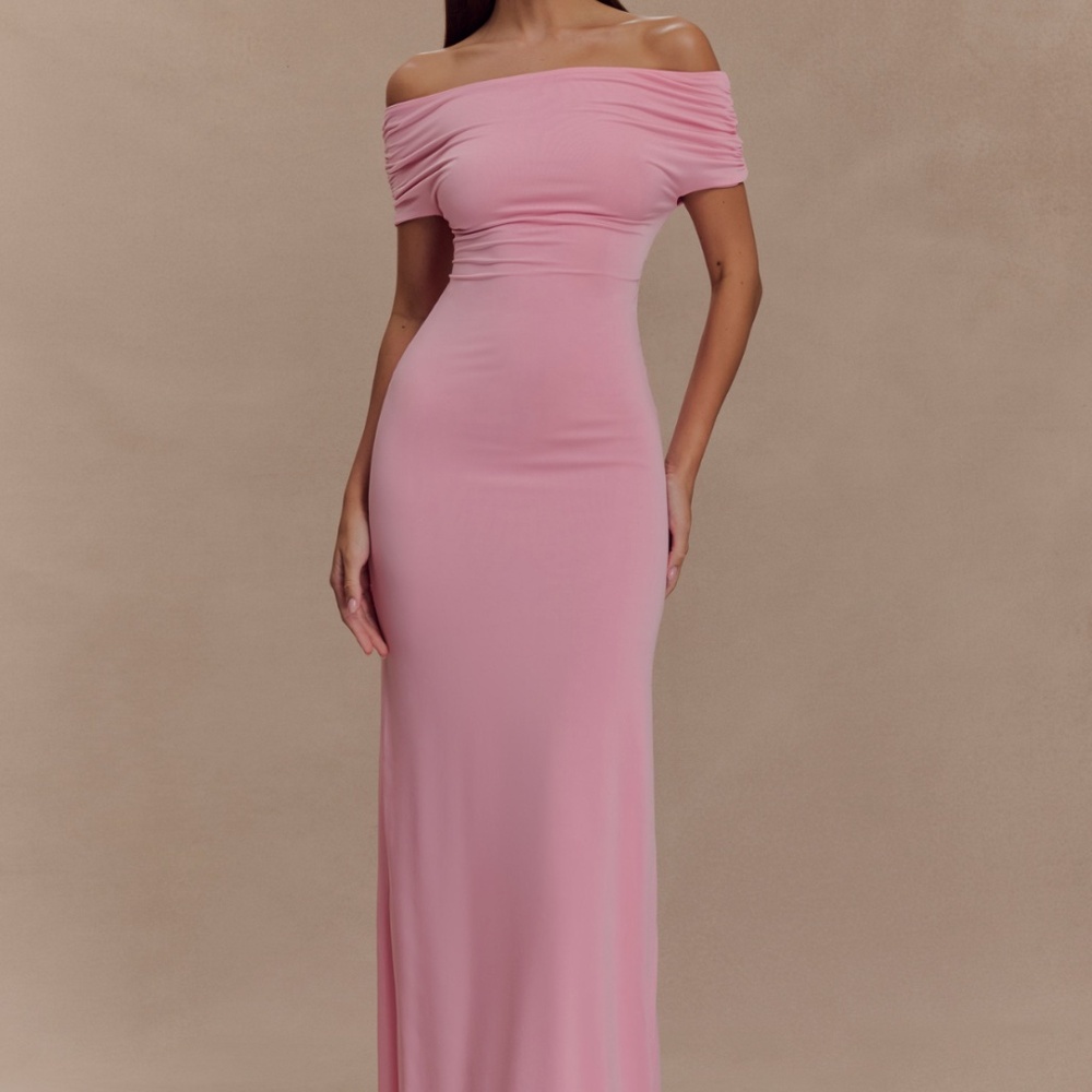 Off Shoulder Maxi Dress - Picture 2 of 7